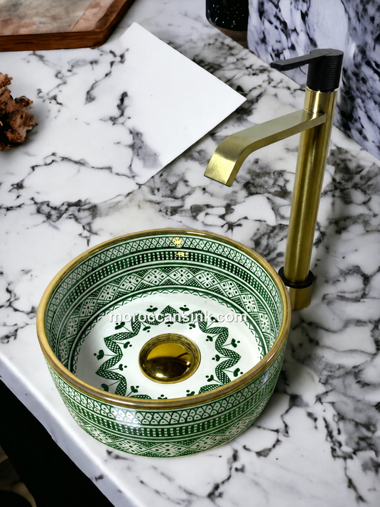 Moroccan Artisanal Farmhouse Basin
