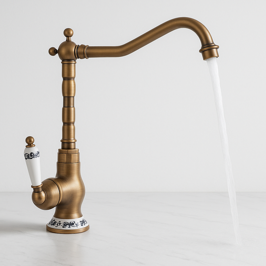 Brass Faucet Versatile single-hole unlacquered #18