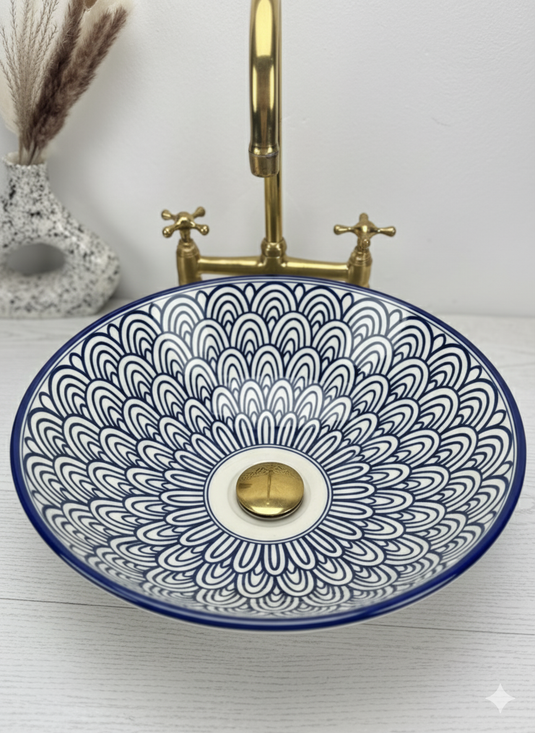 Lavabo rond pour salle de bain et cuisine #100