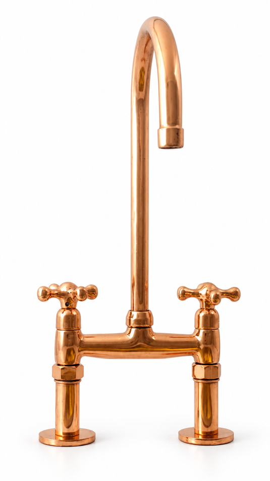 Moroccan Brass Kitchen Faucet Bathroom #10