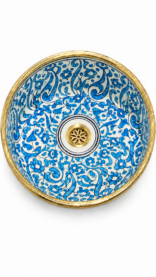 Lavabo rond pour salle de bain et cuisine #100