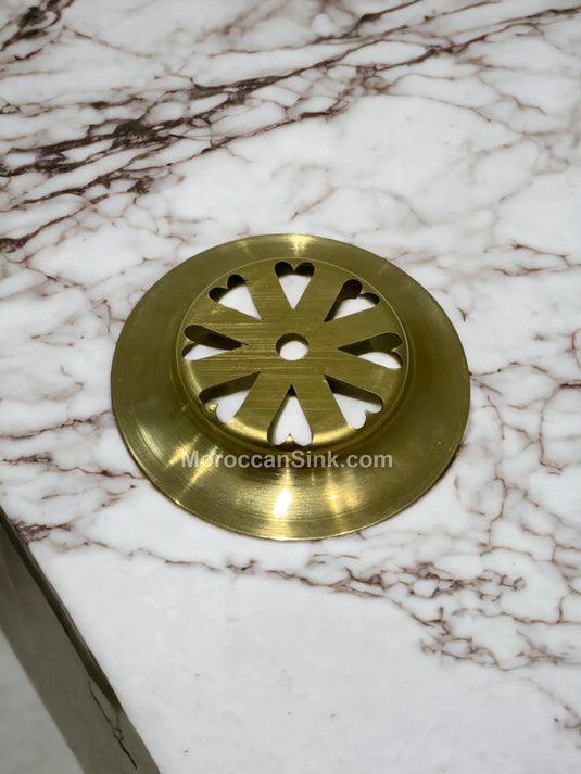 Moroccan BRASS Drain Waste For Moroccan Sink Model 4 MoroccanSink