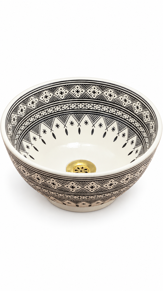 Lavabo rond pour salle de bain et cuisine #100