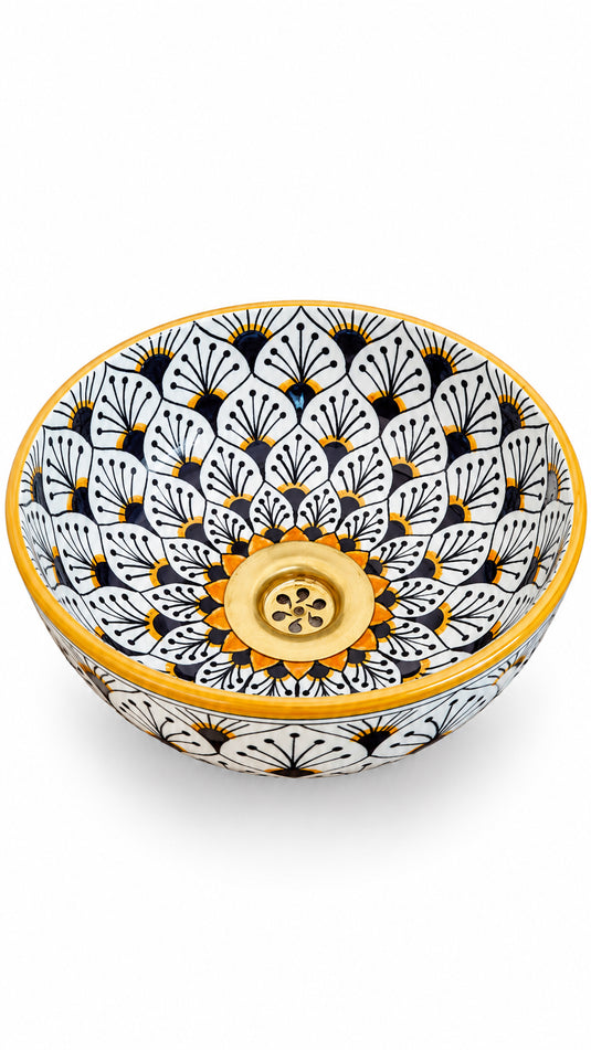 Lavabo rond pour salle de bain et cuisine #100