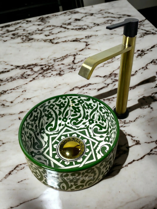 Handmade Bathroom Vessel Sink - Moroccan Sink