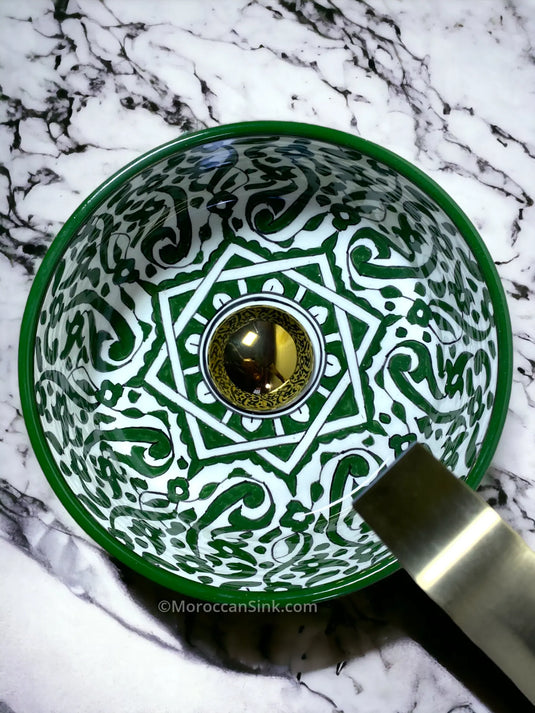 Handmade Bathroom Vessel Sink - Moroccan Sink