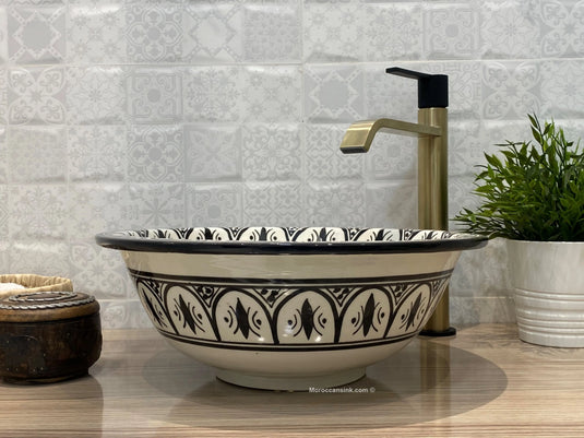 Moroccan Artisanal Bathroom Sink - Moroccan Sink