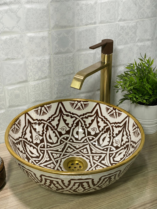 Moroccan Bathroom & Kitchen Sink