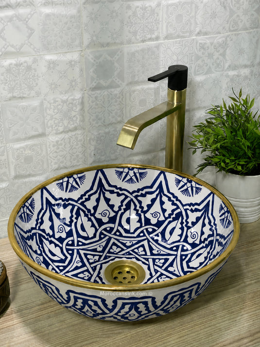 Moroccan Bathroom & Kitchen Sink