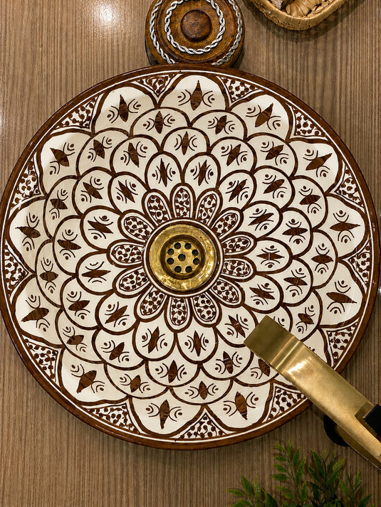 Moroccan Artisanal Bathroom Sink
