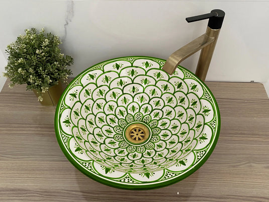 Handcrafted Moroccan Vanity Sink - Moroccan Sink