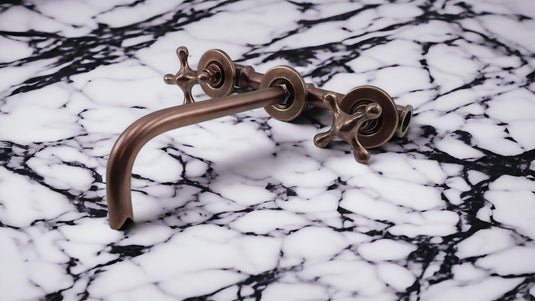 Copper faucet to showcase the warmth - vintage