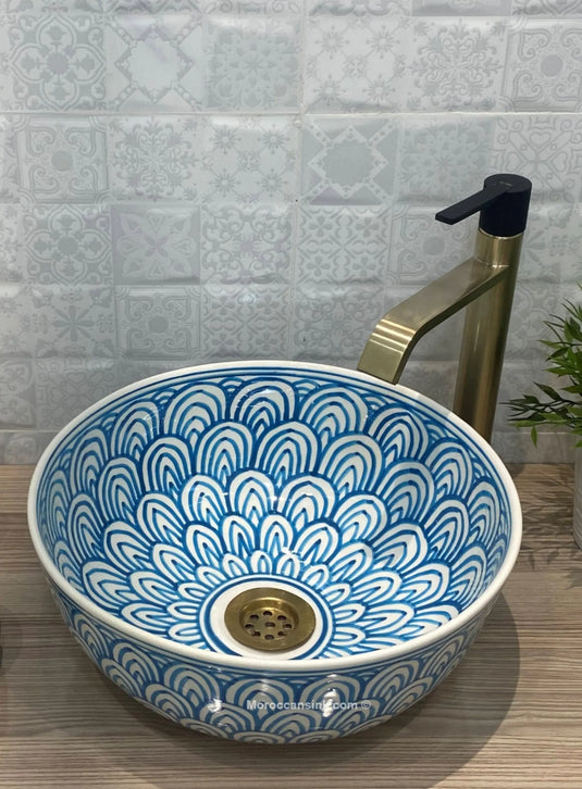 Unique Moroccan Bathroom  Sink - Moroccan Sink