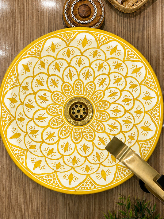 Moroccan Artisanal Bathroom Sink
